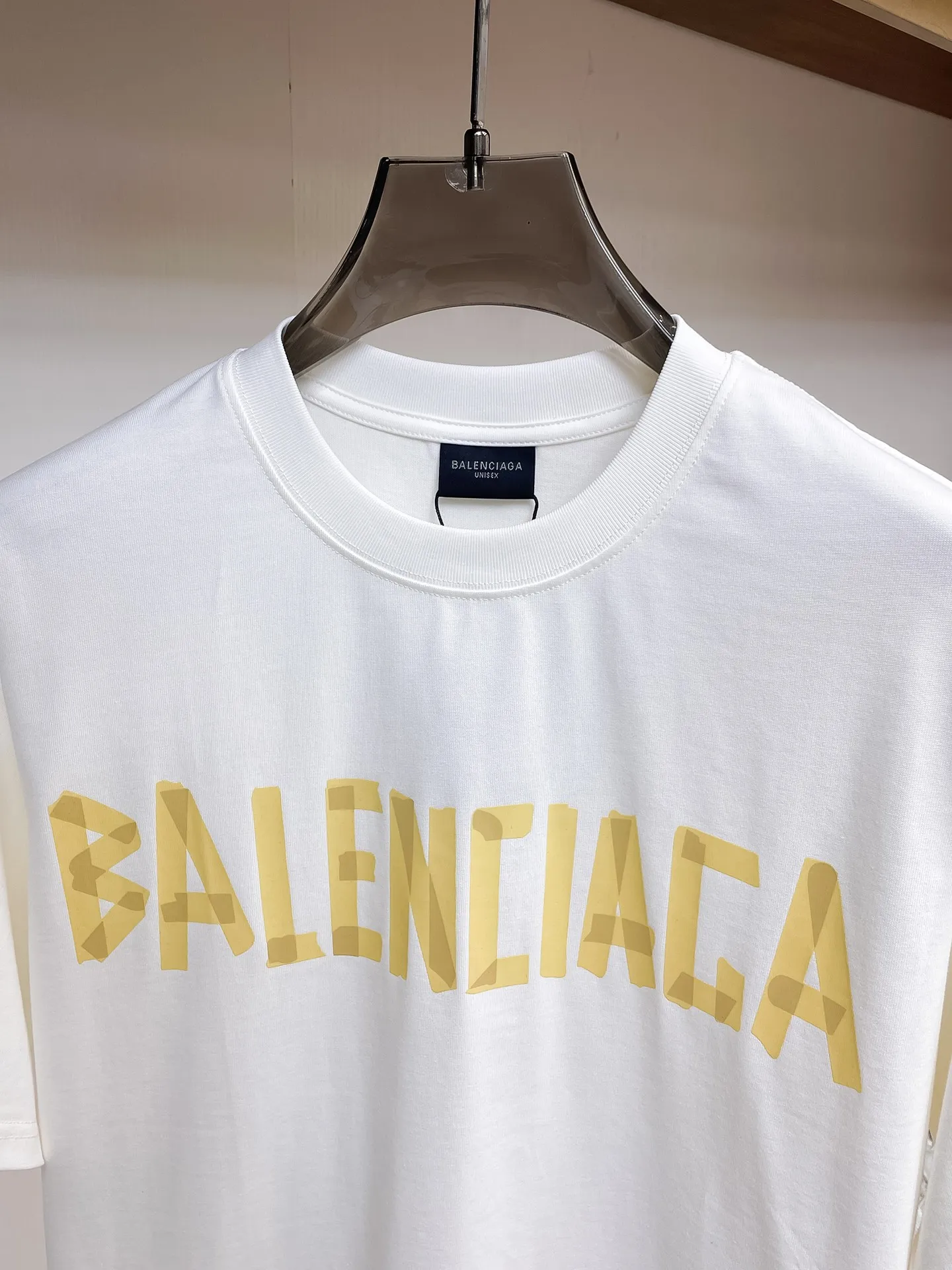 Balenc*🔥36ss T Premium logo Premium 300g🌹 7A Versatile Same Style Size：S-XL
